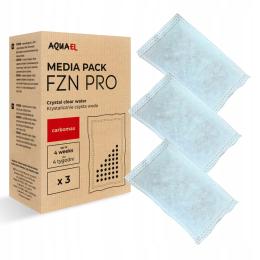 Wkład CarboMax do filtra Aquael Fzn-pro 3szt węgiel aktywny akwarium