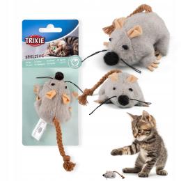 Trixie Mysz Pluszowa z Kocimiętka Zabawka dla Kota Futrzana Myszka 7cm