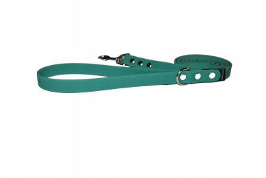 Smycz treningowa wodoodporna biothane hexa zielony myśliwski 5 m