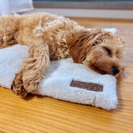 Mata dla psa futerkowa mata podróżna dla psa antypoślizgowa do klatki auta