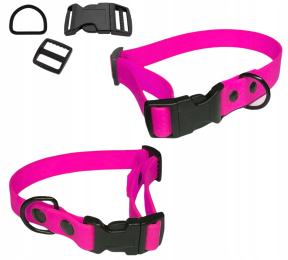 Obroża Dla Małego Psa Psów Brudoodporna Miękka Wodoodporna Biothane Hexa S