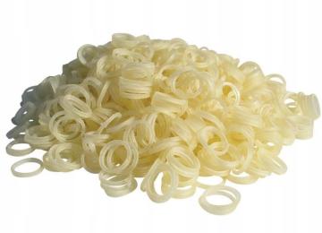 Gumki lateksowe Show Tech natural, 50 szt 0,8cm