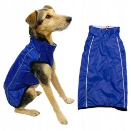 Płaszcz Ze Stójką Ubranko Kurtka Przeciwdeszczowa Dla Małego Psa Kota M