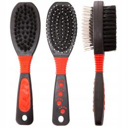 Grzebień szczotka dla psa i kota 2w1