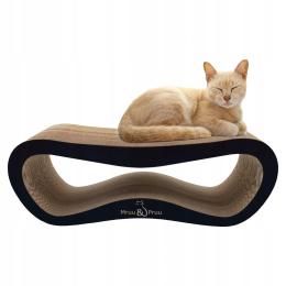 Drapak Dla Kota Kartonowy Duży Legowisko 78x28x24 cm Mruu&Pruu