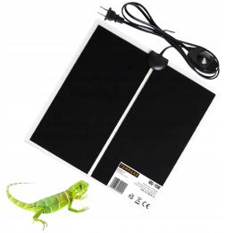 Mata Grzewcza Grzejna Z Regulacją Do Terrarium Roślin Sadzonek 28x28 cm 10W