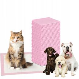 Podkłady Higieniczne Maty Dla Psów Do Nauki Sikania Chłonne 60x60cm 50 szt.