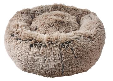 Legowisko antystresowe Lux dla psa kota 80x80 beż Polski Producent