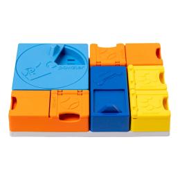 Zabawka edukacyjna puzzle dla psa Pawzler Rainbow