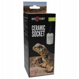 Repti Planet Oprawa Ceramiczna Klosz Żarówki Do Terrarium Max 200W