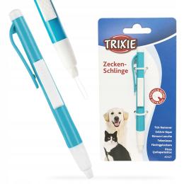 Lasso Przyrząd Pętla Pęseta Usuwanie Wyciąganie Kleszczy Psa Kota Trixie