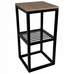 Stelaż pod akwarium Mocny Stalowy Metalowy 40x40x82cm szafka akwariowa Loft