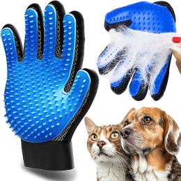 Rękawica Do Czesania Psów Kotów Do Sierści Silikonowa Prawa Rękawiczka