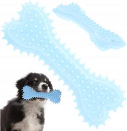 Gryzak Dla Psa Gumowy Zabawka Szczeniaka Szczeniąt Kostka Z Kolcami Kość V2