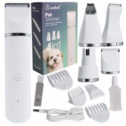 Maszynka Trymer Do Strzyżenia Zwierząt Pies Kot Dobrze Strzyże Cicha Zestaw