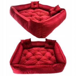 Legowisko kojec dla psa 90x75 miękkie wytrzymałe antypoślizgowy spód