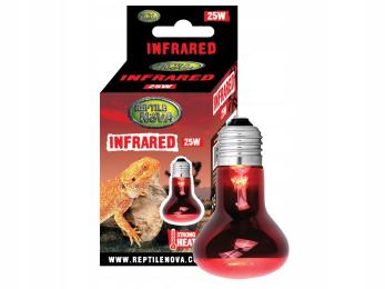 Żarówka grzewcza czerwona 25W Uva Infrared Reptile Nova