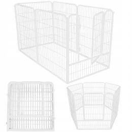Zagroda Wybieg Dla Psa Kota Szczeniąt Królika Kojec Klatka 184x94cm Bramka