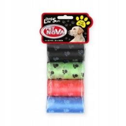 Pet Nova Worki na psie nieczystości kolorowe