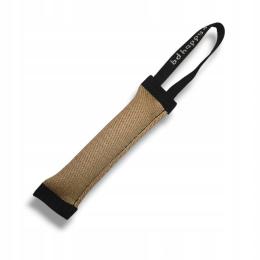 Gryzak szarpak dla psa z rączką 27x7cm juta