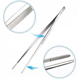 Bardzo Wytrzymała Pęseta Prosta 25cm Do Akwarium Pęseta Do Czyszczenia