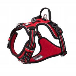 Szelki Dla Psa Regulowane Truelove Front Line Premium Czerwono-czarne XL