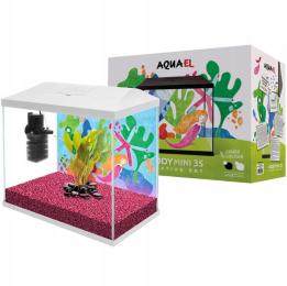 Aquael Leddy Mini Creative Set 35 akwarium biały