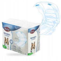 Pieluchy Pampersy Dla Psa Dorosłe Psy Dla Samca Trixie S-m 30-46cm/12szt