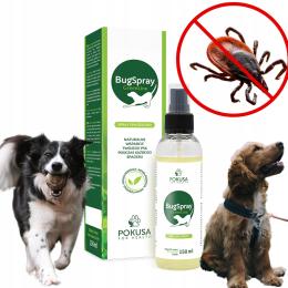 GreenLine BugSpray naturalny spray spacerowy dla psa olejki eteryczne 150ml