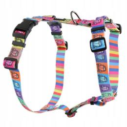Szelki dla psa guard kolorowe bezuciskowe dla małego psa Huggy Doggy S