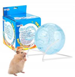 Duża Plastikowa Kula Do Biegania Kołowrotek Dla Chomika Myszy Stojak