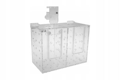 Dwukomorowy pojemnik aklimatyzacyjny separacyjny