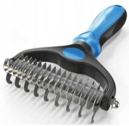 Szczotka Zgrzebło Trymer Dla Psa Kota Martwy Włos