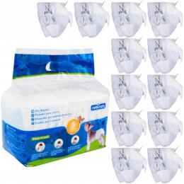 Pampersy Pieluchy Dla Psa Psów Suczki S 2-4 Kg 12 Sztuk