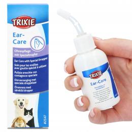 Krople Uszu Psa Kota Płyn Czyszczenia Pielęgnacji 50 ml Higieny Zwierząt