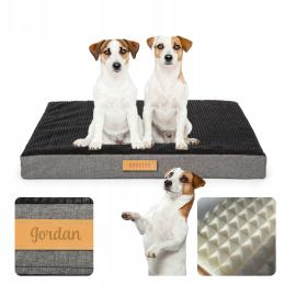 Legowisko dla psa Materac Ortopedyczny Posłanie XXL grawer 100X90