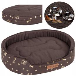 Wodoodporne Miękkie legowisko Zamek psa M 58x47