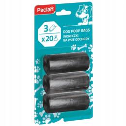 Woreczki Dla Psa Worki Na Psie Odchody Kupy Mocne Paclan 3x 20szt