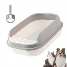 Kuweta Dla Kota Duża Solidna Wytrzymała Otwarta Na Żwirek Łopatka