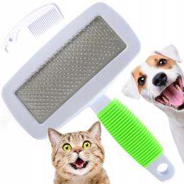 Szczotka Do Czesania Sierści Psa Kota Wyczesywania Delikatna Grzebień