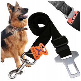 Pasy bezpieczeństwa dla psa do samochodu pas smycz samochodowa kota do auta