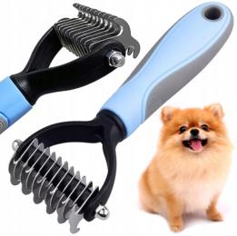 Trymer Szczotka Zgrzebło Do Wyczesywania Śierści Kołtunów Włosów Psa Kota