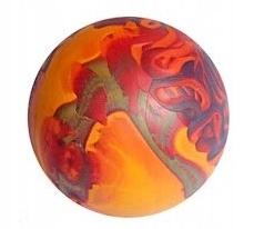 Sumplast Zabawka Piłka dla psa pełna Nr 2 , 6 cm