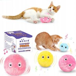 Zabawka Dla Kota piłka Kula interaktywna Dźwięki Kocimiętka Łowca