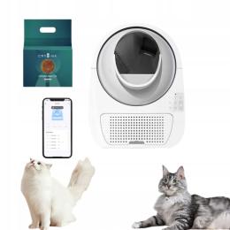 Catlink Inteligentna Samoczyszcząca Kuweta Dla Kotów Pro-x Standard +żwirek