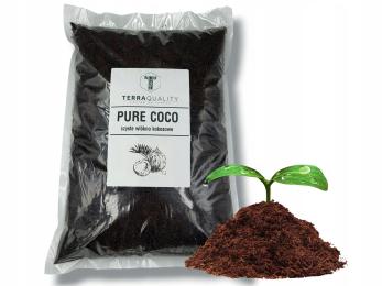 Włókno kokosowe torf Mini Paczka 1L Pure Coco gotowe podłoże do terrarium