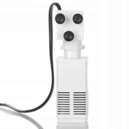 Wydajny Nano Filtr Wewnętrzny 400L/H Do Akwarium 10-60L Cichy Estetyczny 4W