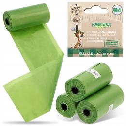 80x Woreczki Worki Psie Odchody Torebki Kupy Psa Mocne Biodegradowalne Eko