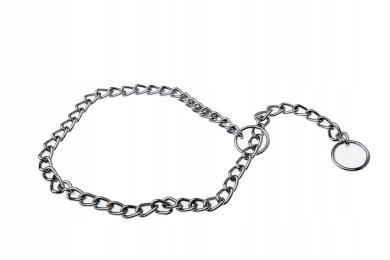obroża łańcuszkowa zaciskowa dławik 40 cm 2,5mm