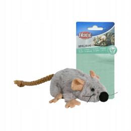 Zabawka dla Kota Pluszowa Myszka z kocimiętką 7 cm